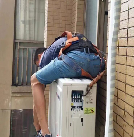 三台空调移机